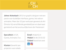Tablet Screenshot of ch2.nl